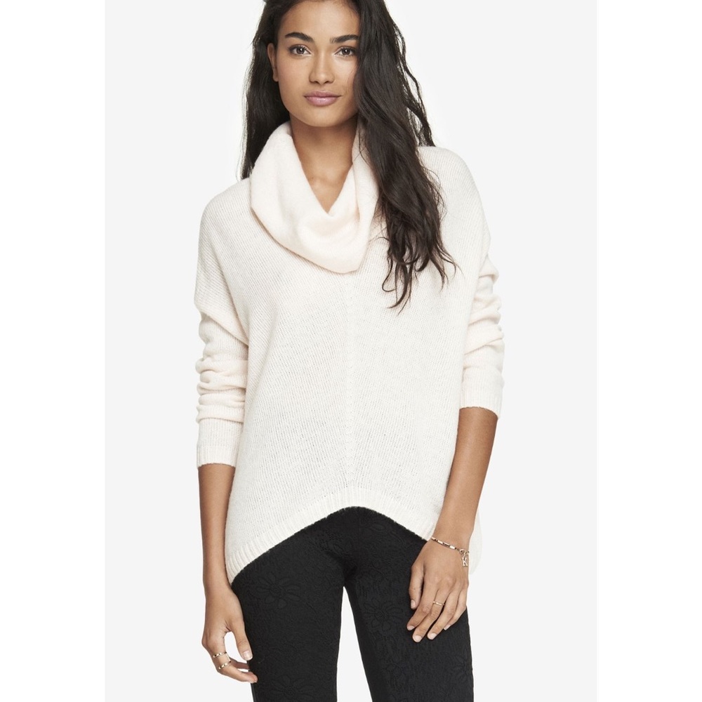 Express Oversized Cowl Neck Sweater